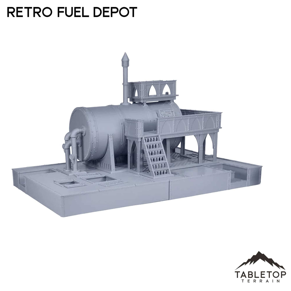 Tabletop Terrain Terrain Retro Fuel Depot