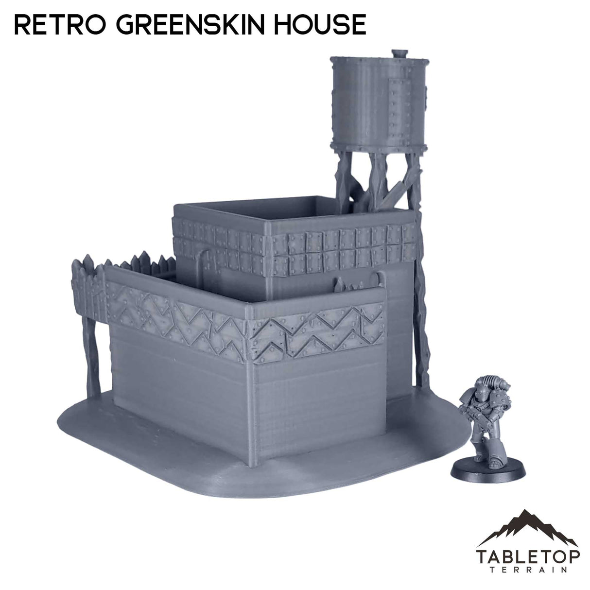 Tabletop Terrain Terrain Retro Greenskin House