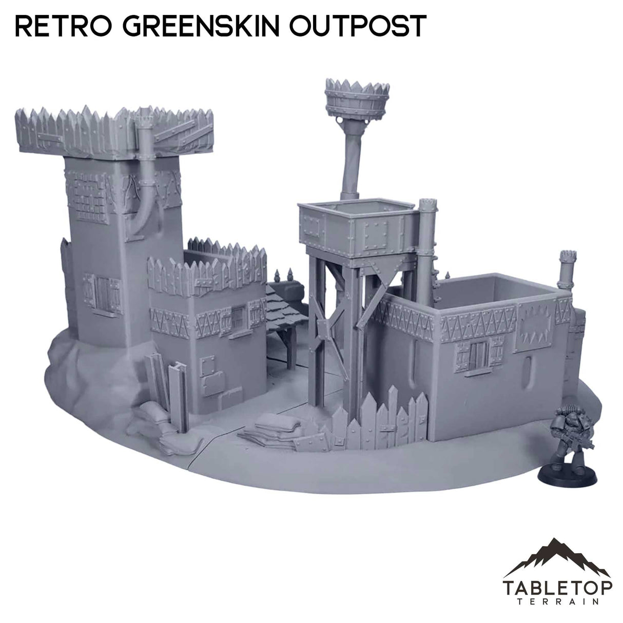 Tabletop Terrain Terrain Retro Greenskin Outpost