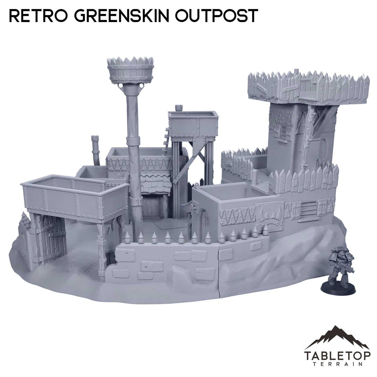 Tabletop Terrain Terrain Retro Greenskin Outpost