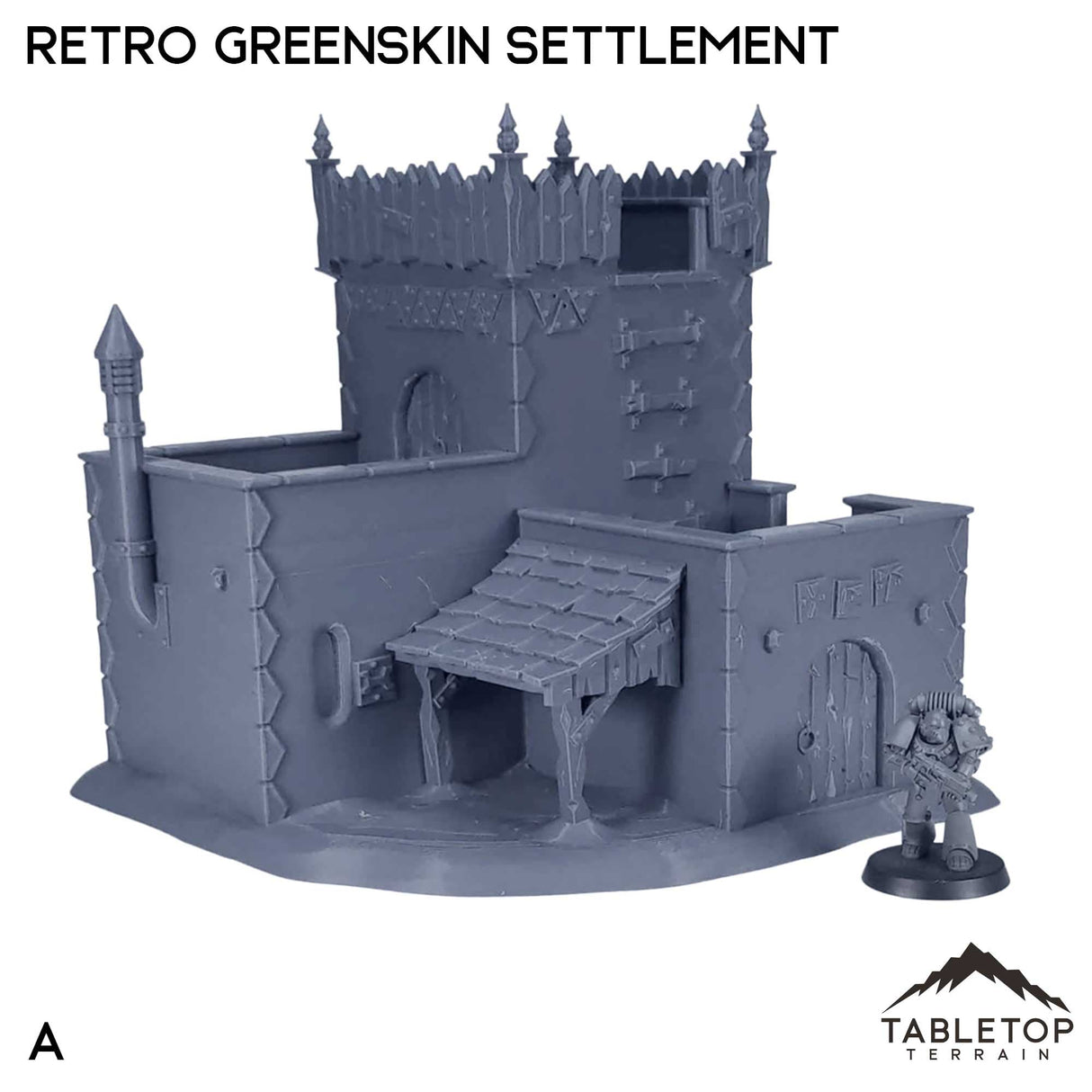 Tabletop Terrain Terrain Retro Greenskin Settlement