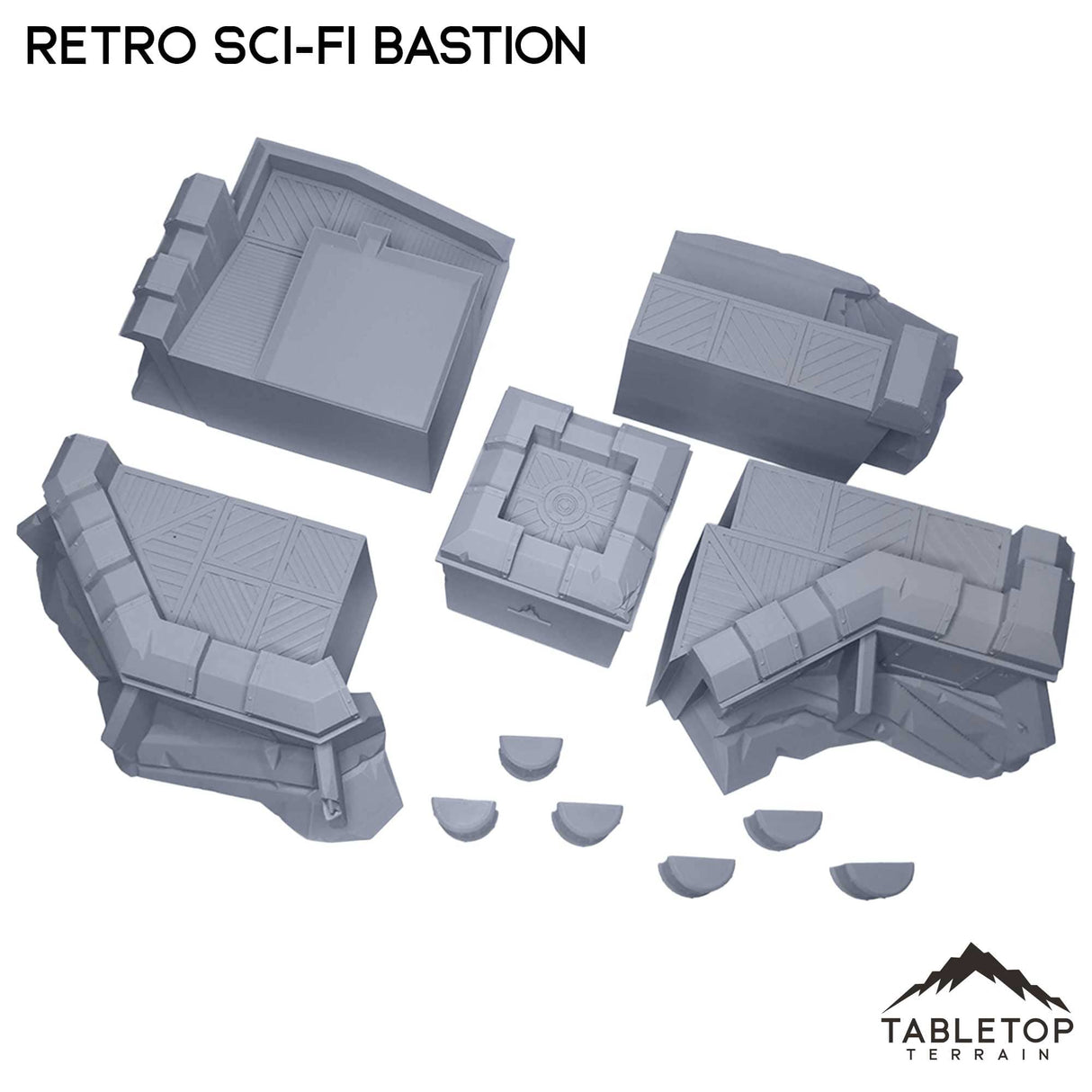 Tabletop Terrain Terrain Retro Sci-Fi Bastion