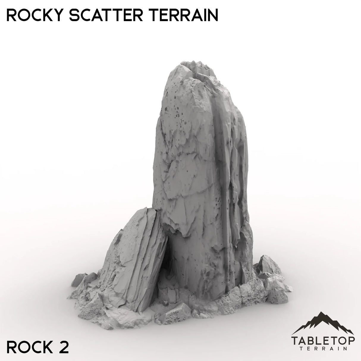 Tabletop Terrain Terrain Rock 2 / 32mm Rocky Scatter Terrain