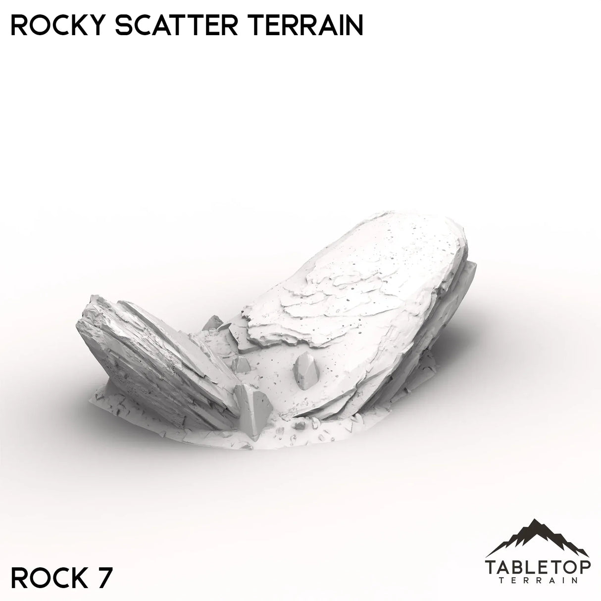 Tabletop Terrain Terrain Rock 7 / 32mm Rocky Scatter Terrain