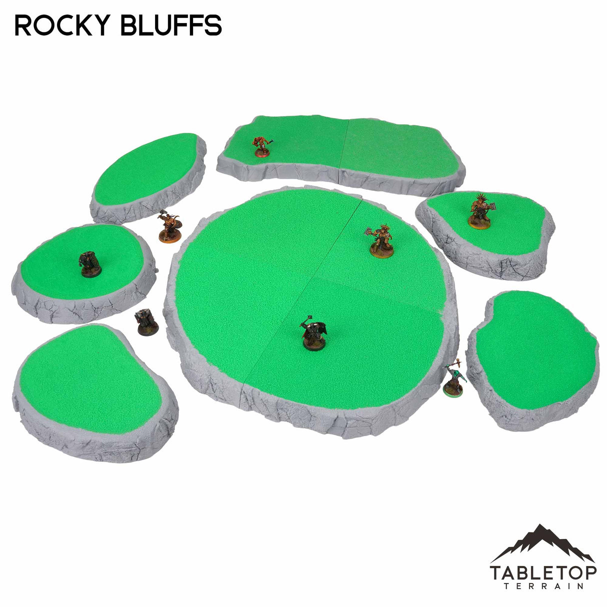 Tabletop Terrain Terrain Rocky Bluffs Wargaming Hills