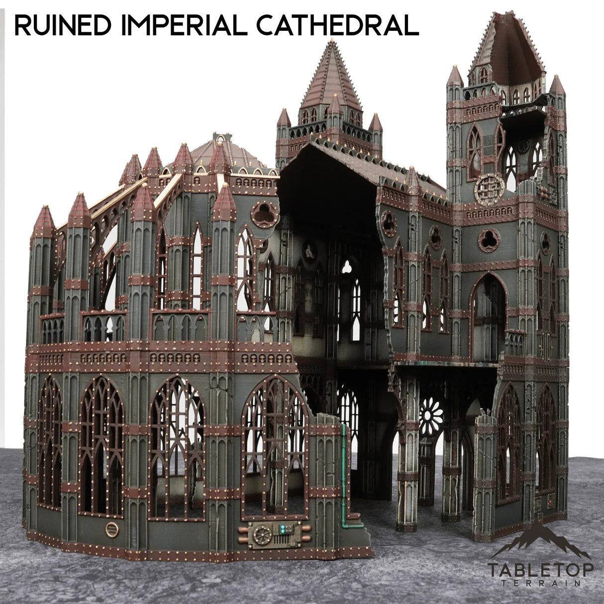 Tabletop Terrain Terrain Ruined Imperial Cathedral