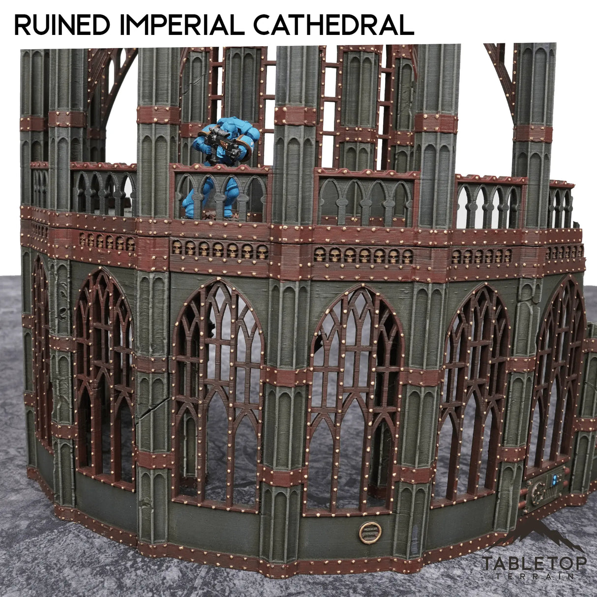 Tabletop Terrain Terrain Ruined Imperial Cathedral
