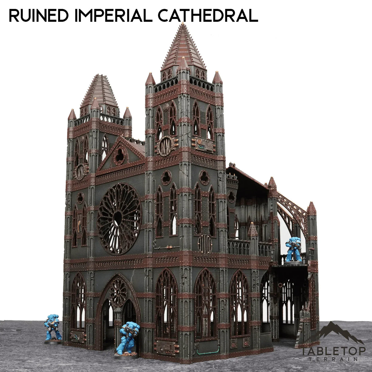 Tabletop Terrain Terrain Ruined Imperial Cathedral