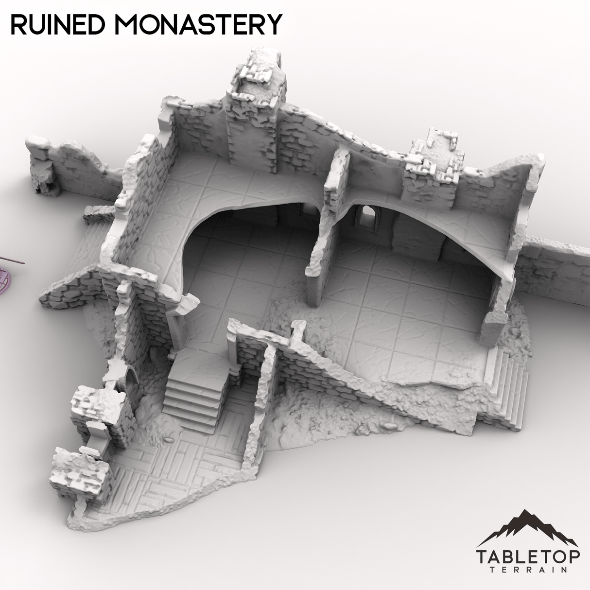 Tabletop Terrain Terrain Ruined Monastery