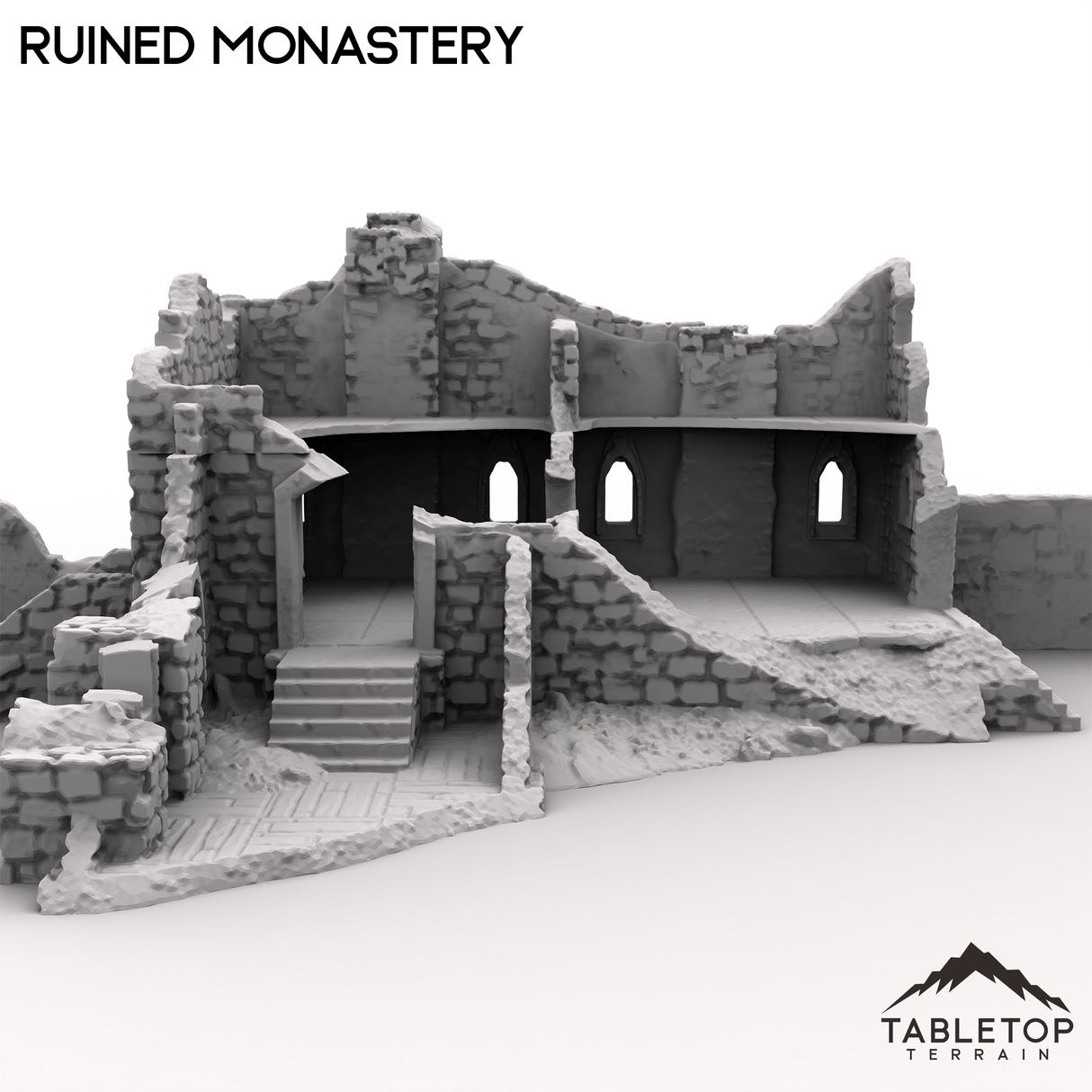 Tabletop Terrain Terrain Ruined Monastery