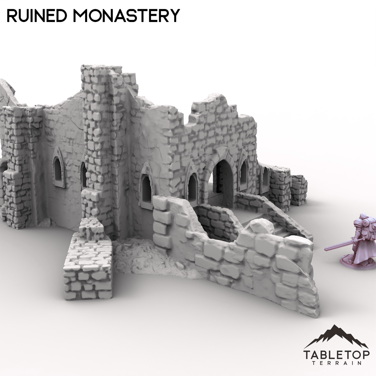 Tabletop Terrain Terrain Ruined Monastery