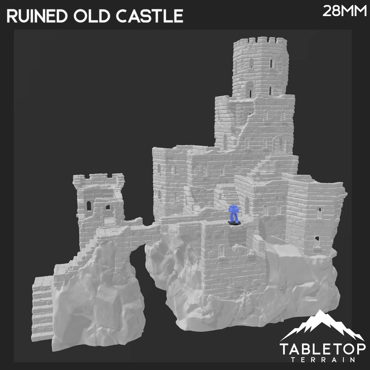 Tabletop Terrain Terrain Ruined Old Castle