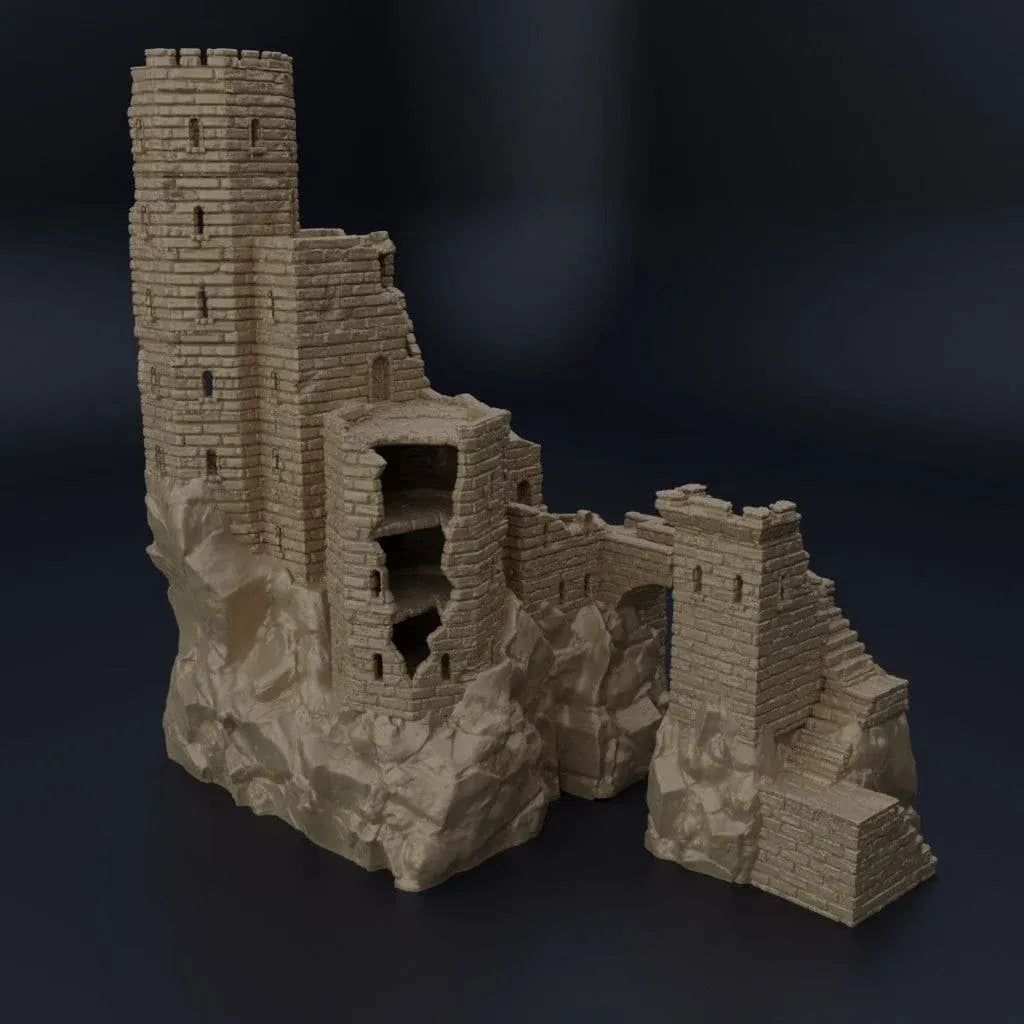 Tabletop Terrain Terrain Ruined Old Castle