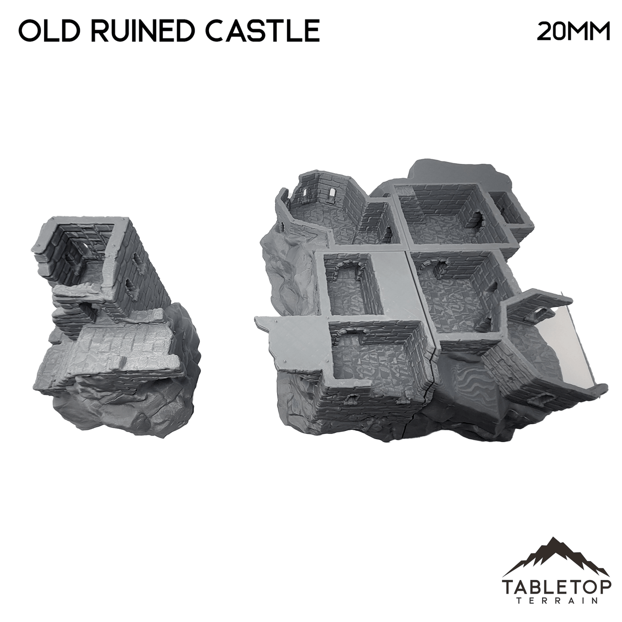 Tabletop Terrain Terrain Ruined Old Castle