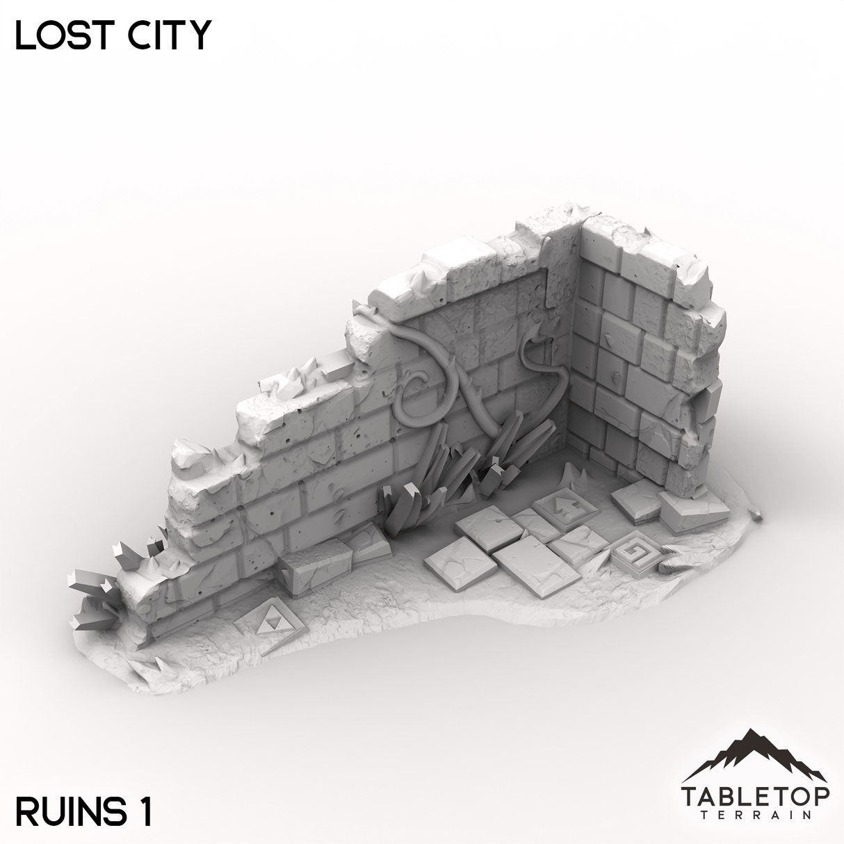 Tabletop Terrain Terrain Ruins 1 / 32mm Lost City