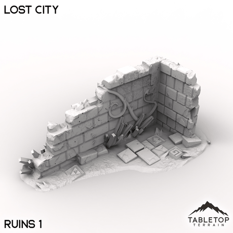 Tabletop Terrain Terrain Ruins 1 / 32mm Lost City