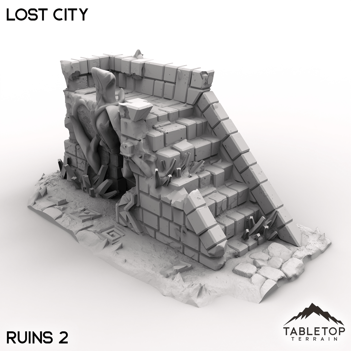 Tabletop Terrain Terrain Ruins 2 / 32mm Lost City