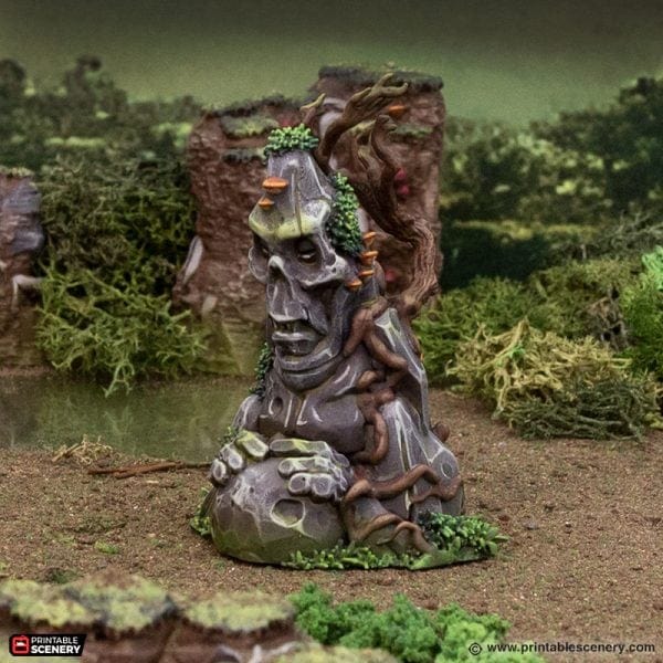 Tabletop Terrain Terrain Rune Stones - The Gloaming Swamp