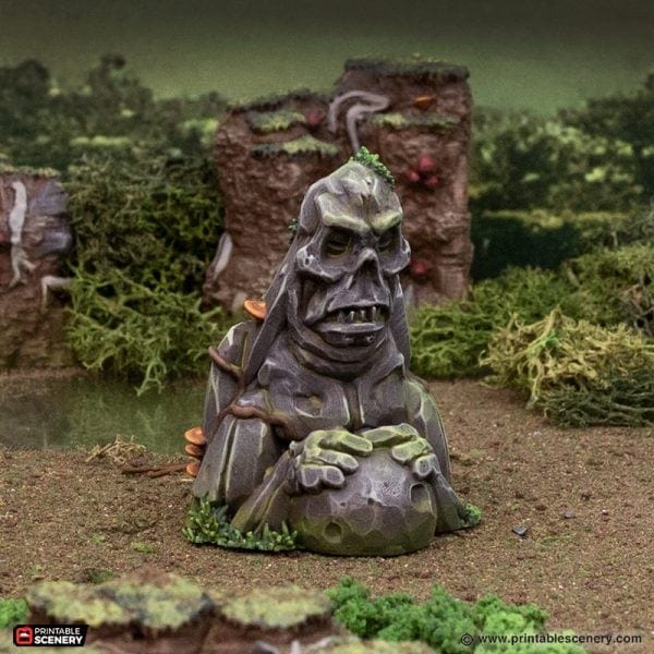 Tabletop Terrain Terrain Rune Stones - The Gloaming Swamp