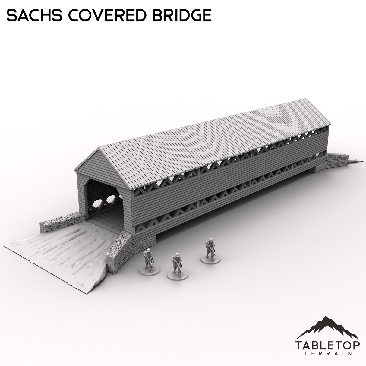 Tabletop Terrain Terrain Sachs Covered Bridge
