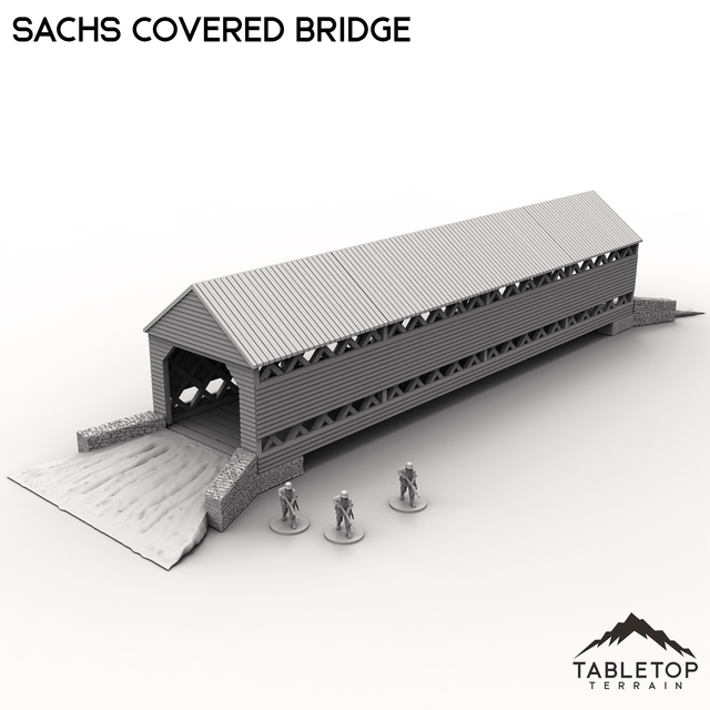 Tabletop Terrain Terrain Sachs Covered Bridge