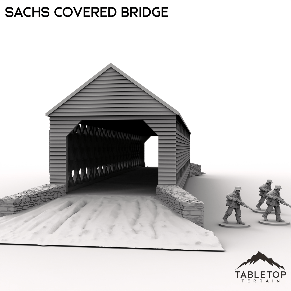 Tabletop Terrain Terrain Sachs Covered Bridge