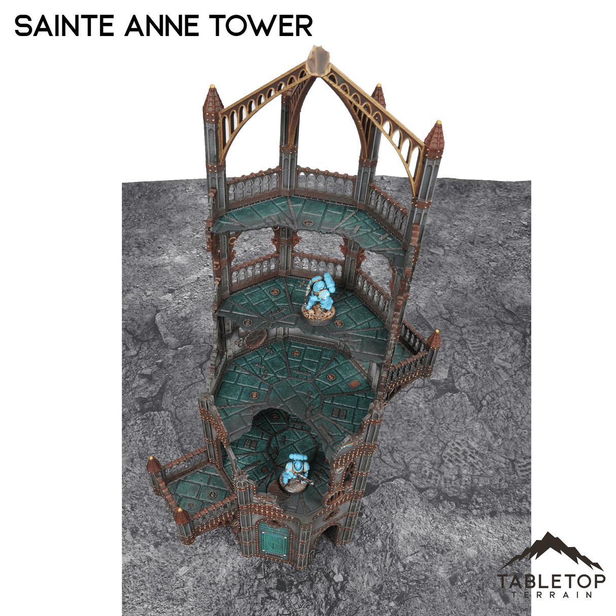 Tabletop Terrain Terrain Sainte Anne Tower