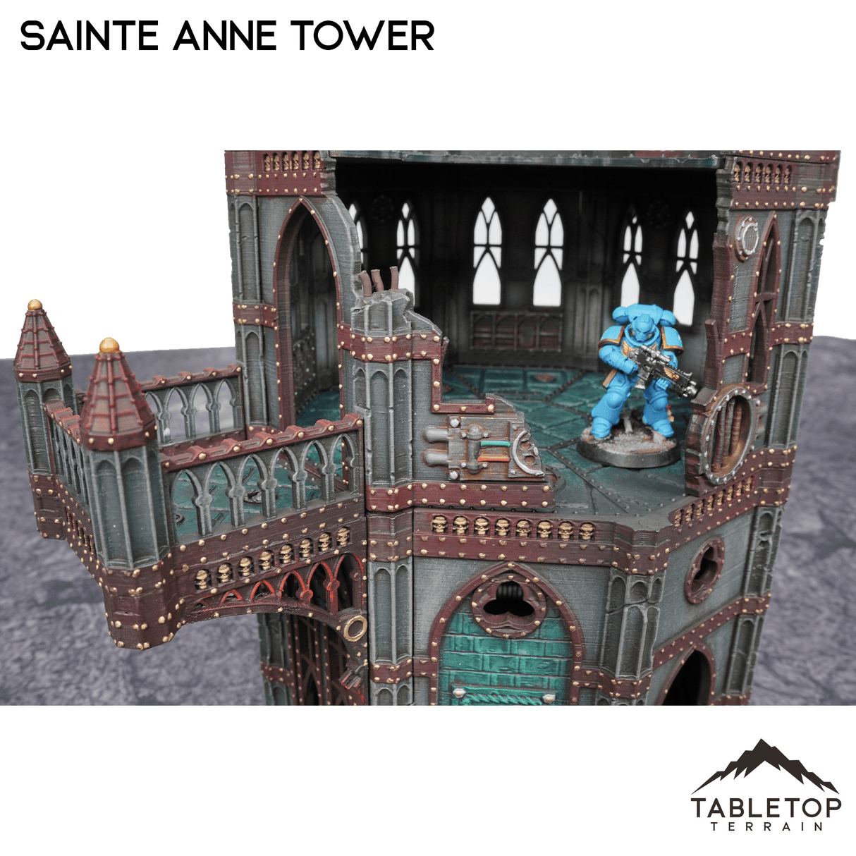 Tabletop Terrain Terrain Sainte Anne Tower