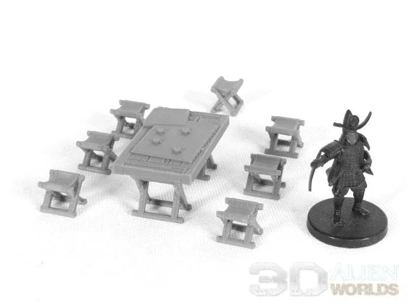 Tabletop Terrain Terrain Samurai Jinmaku Curtains