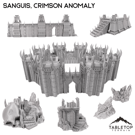 Tabletop Terrain Terrain Sanguis, Crimson Anomaly