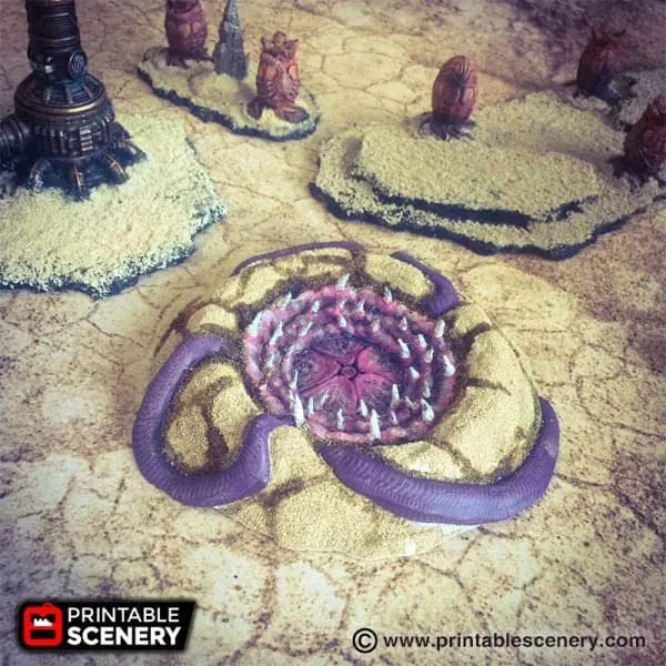 Tabletop Terrain Terrain Sarlacc Pit - Star Wars Legion Terrain