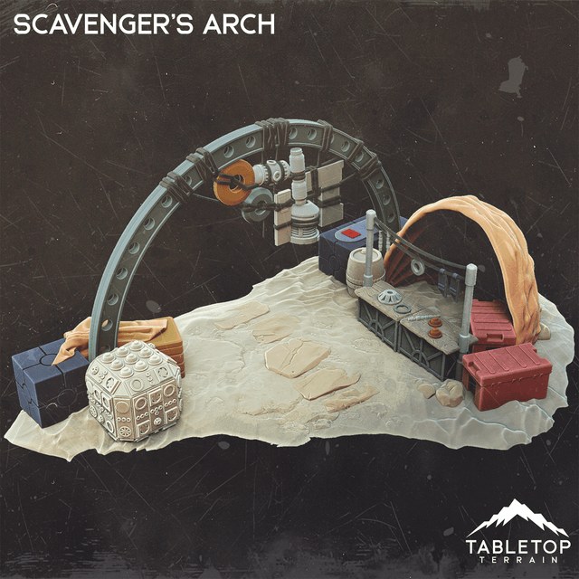 Tabletop Terrain Terrain Scavenger's Arch