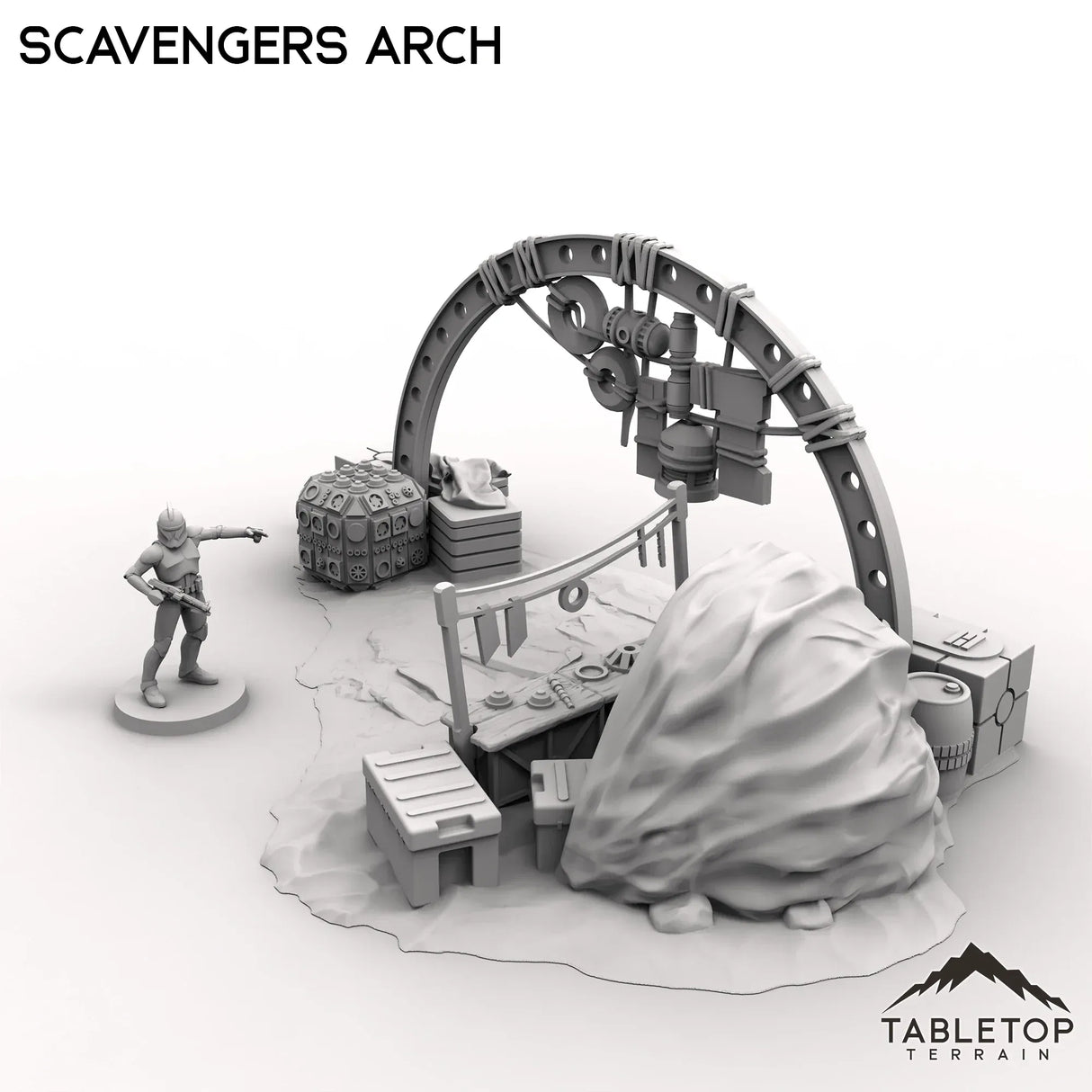 Tabletop Terrain Terrain Scavenger's Arch