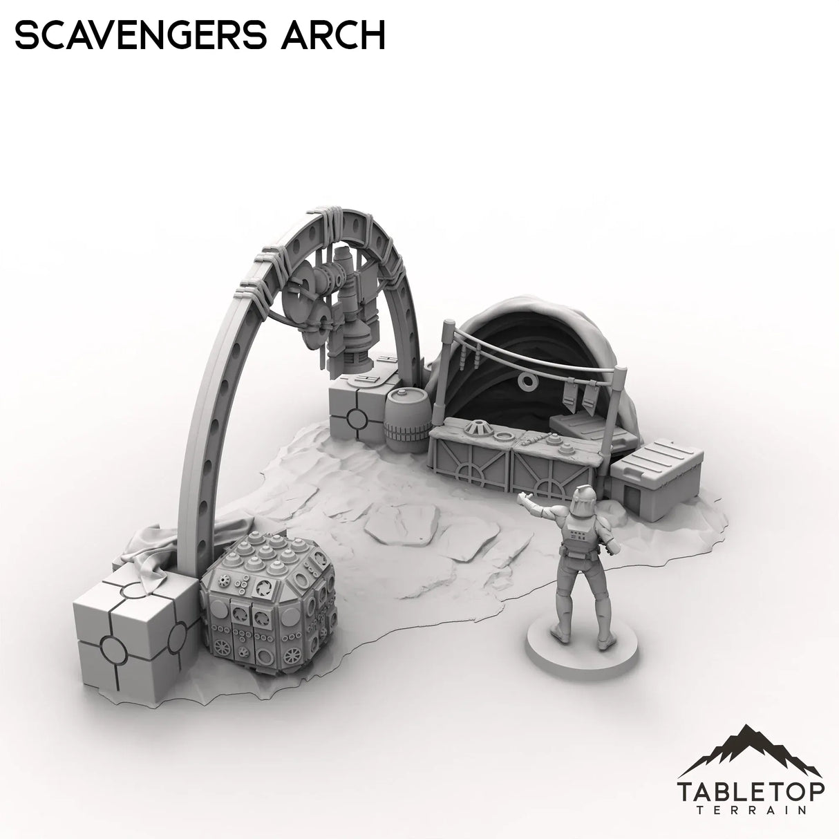 Tabletop Terrain Terrain Scavenger's Arch