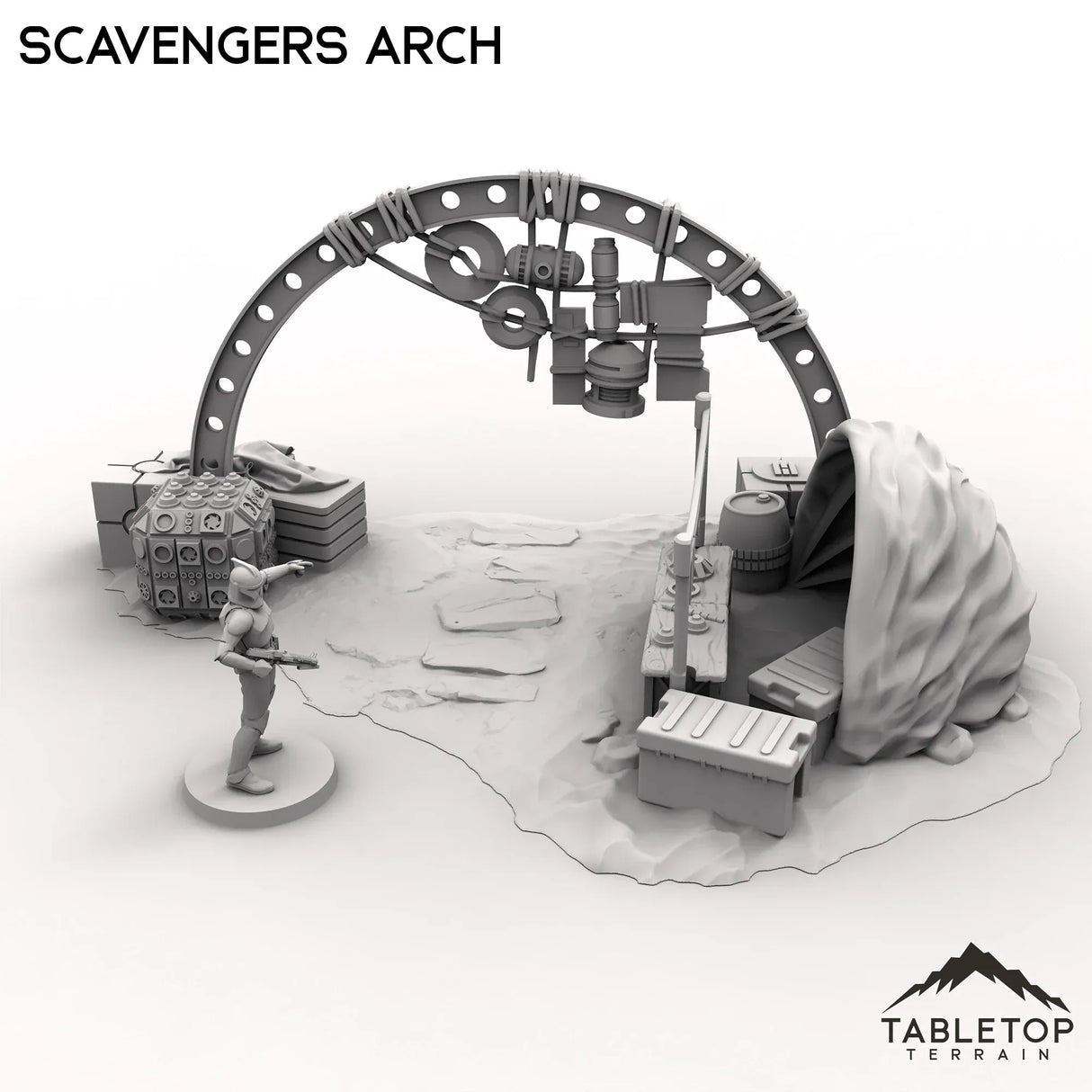 Tabletop Terrain Terrain Scavenger's Arch