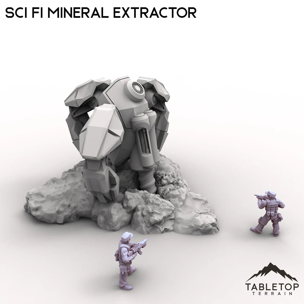 Tabletop Terrain Terrain Sci Fi Mineral Extractor