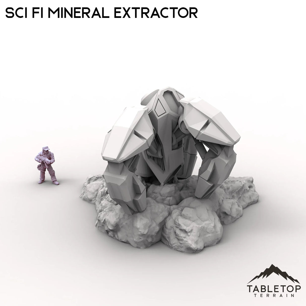 Tabletop Terrain Terrain Sci Fi Mineral Extractor