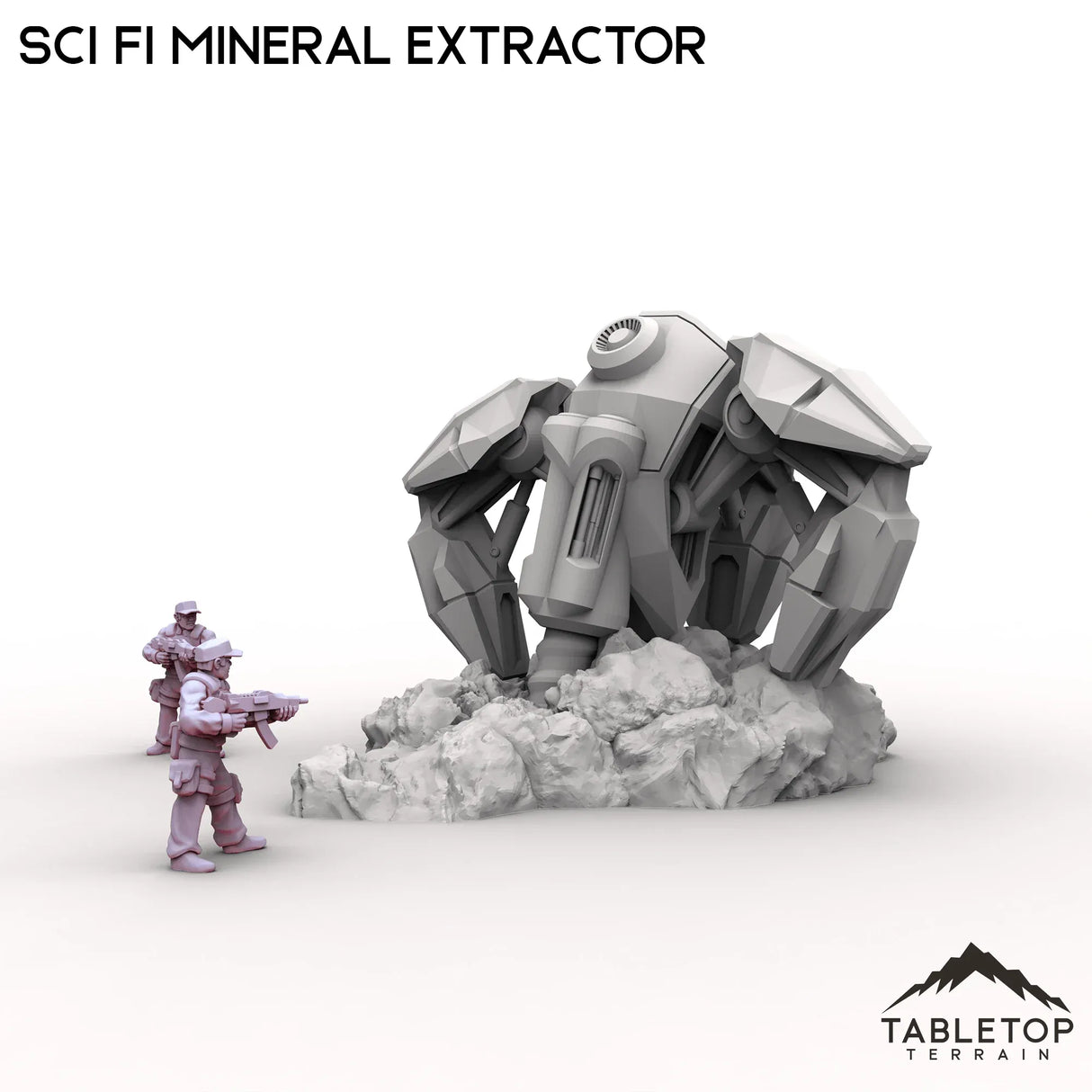 Tabletop Terrain Terrain Sci Fi Mineral Extractor