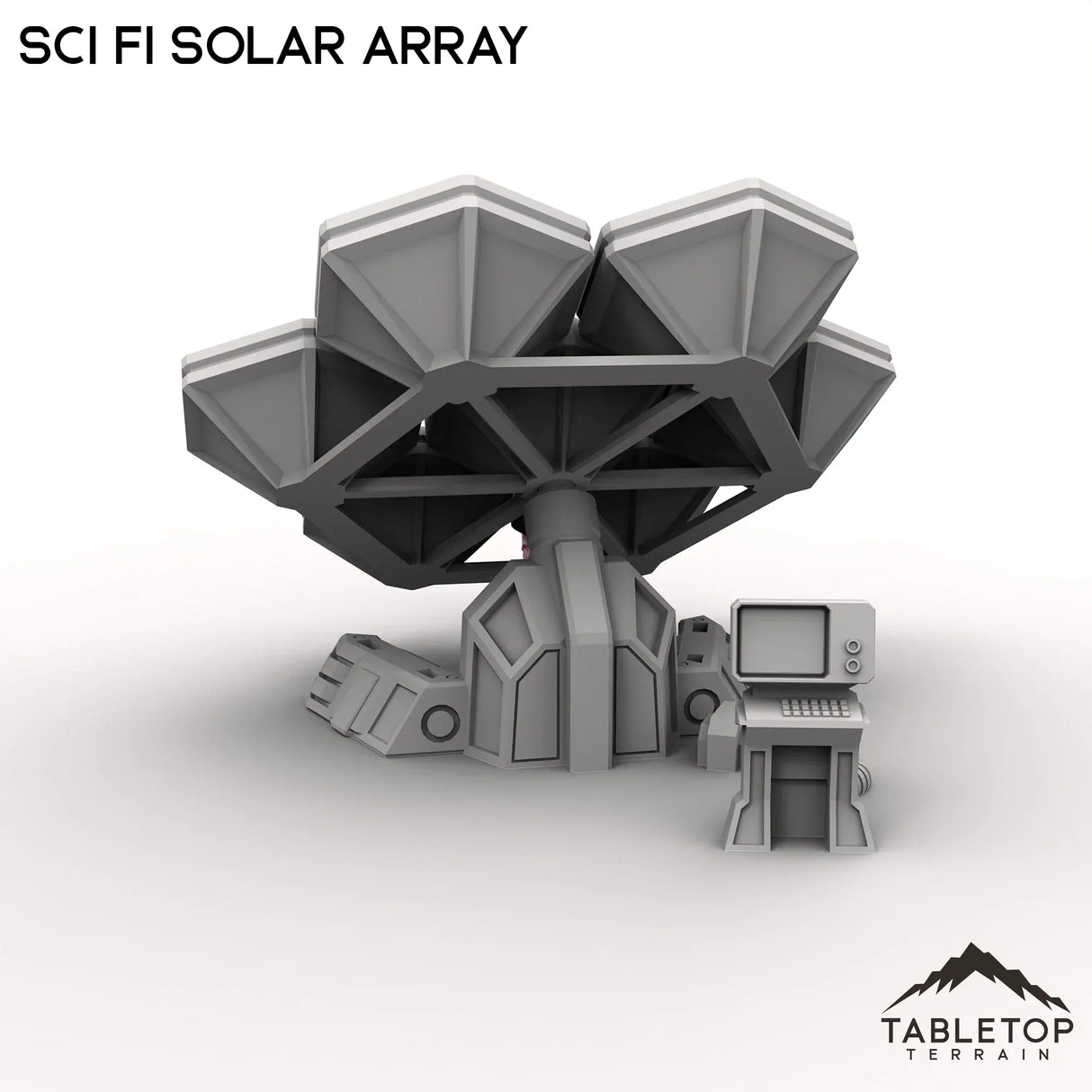 Tabletop Terrain Terrain Sci Fi Solar Array
