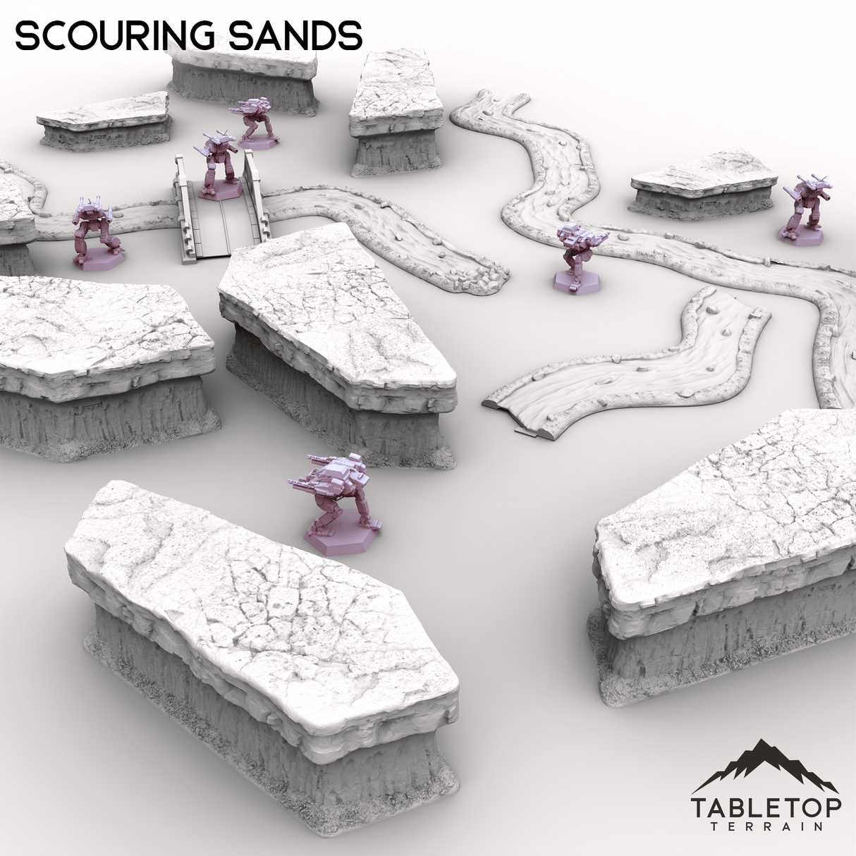 Tabletop Terrain Terrain Scouring Sands - 6mm