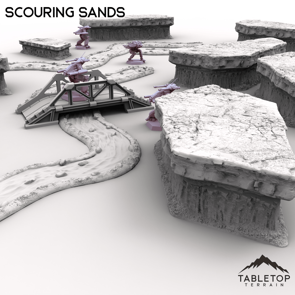 Tabletop Terrain Terrain Scouring Sands - 6mm