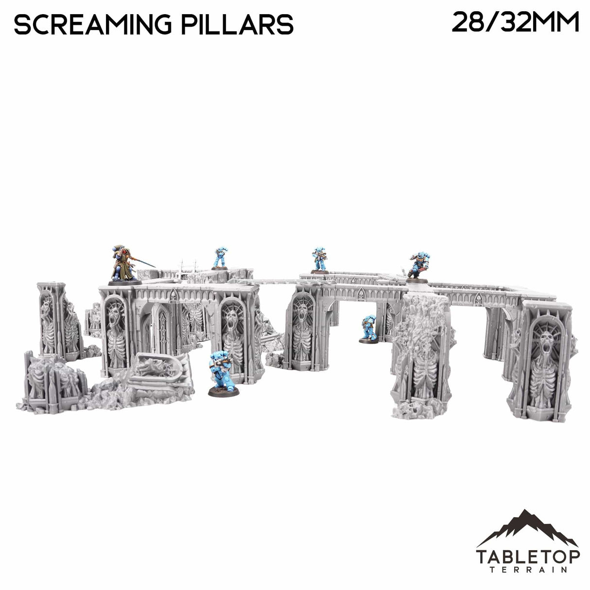 Tabletop Terrain Terrain Screaming Pillars