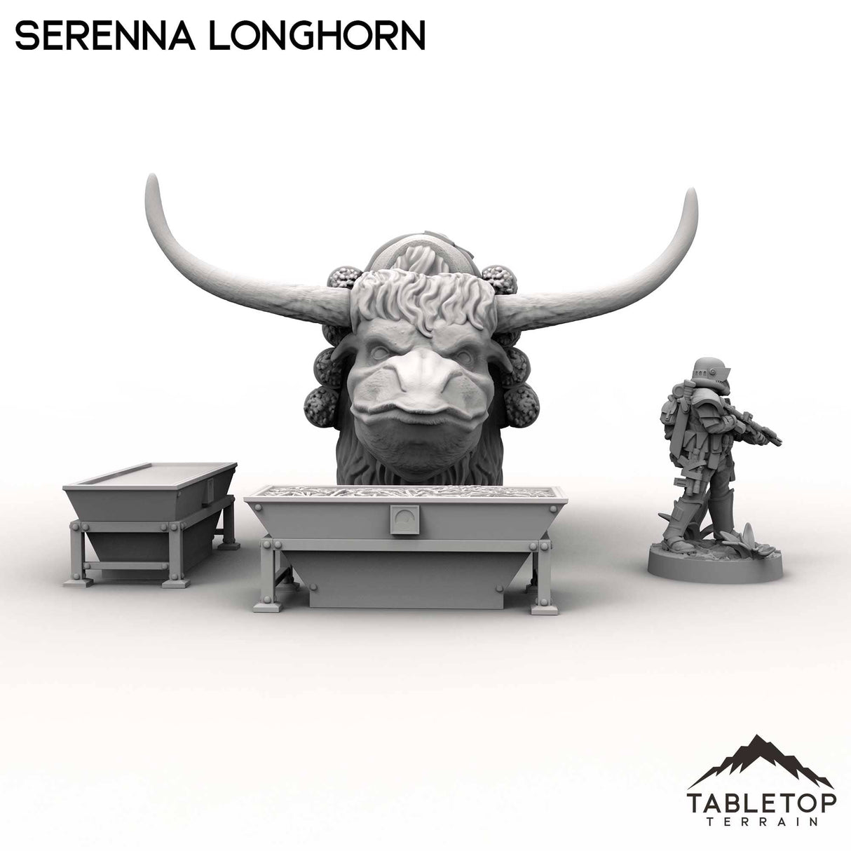Tabletop Terrain Terrain Serenna Longhorn