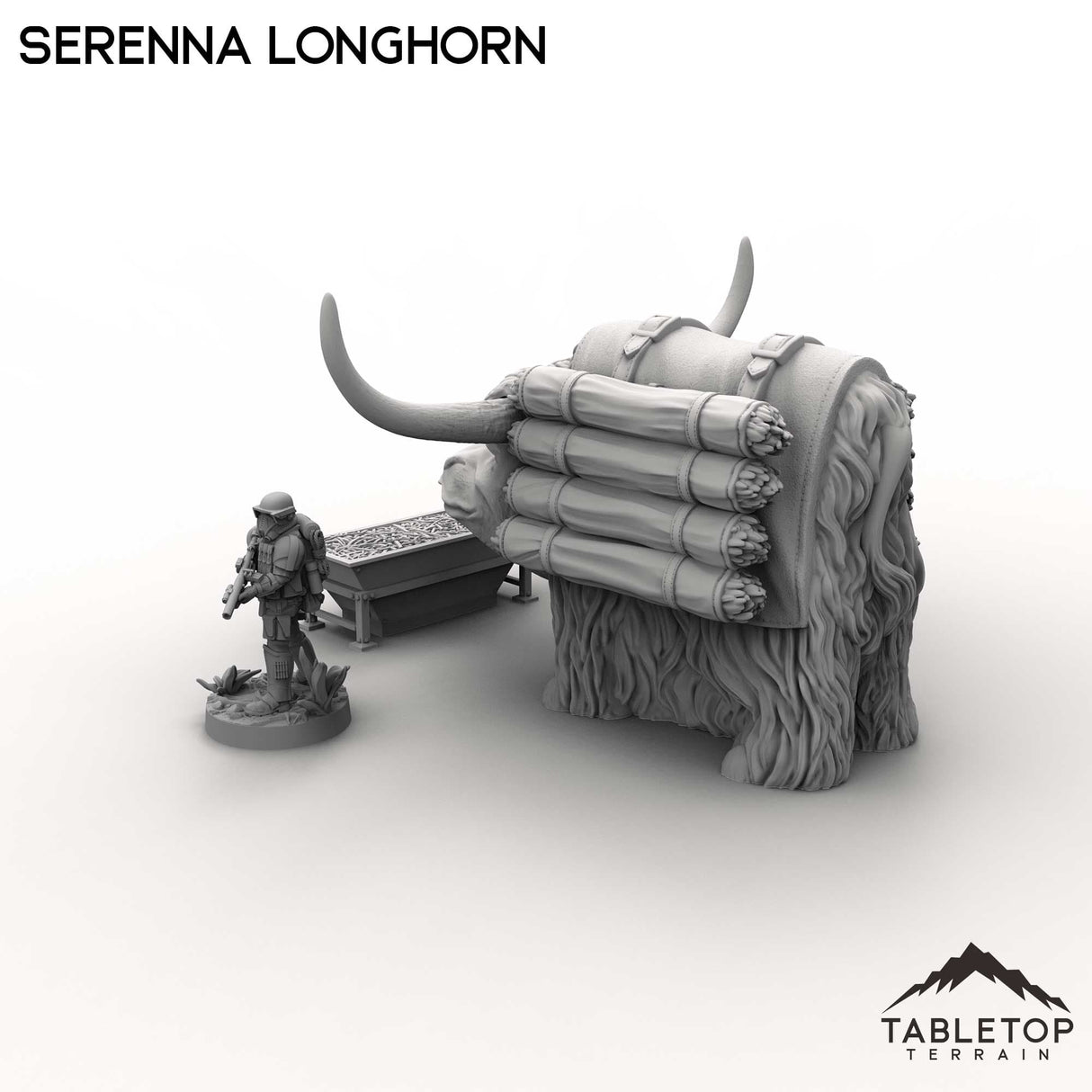 Tabletop Terrain Terrain Serenna Longhorn