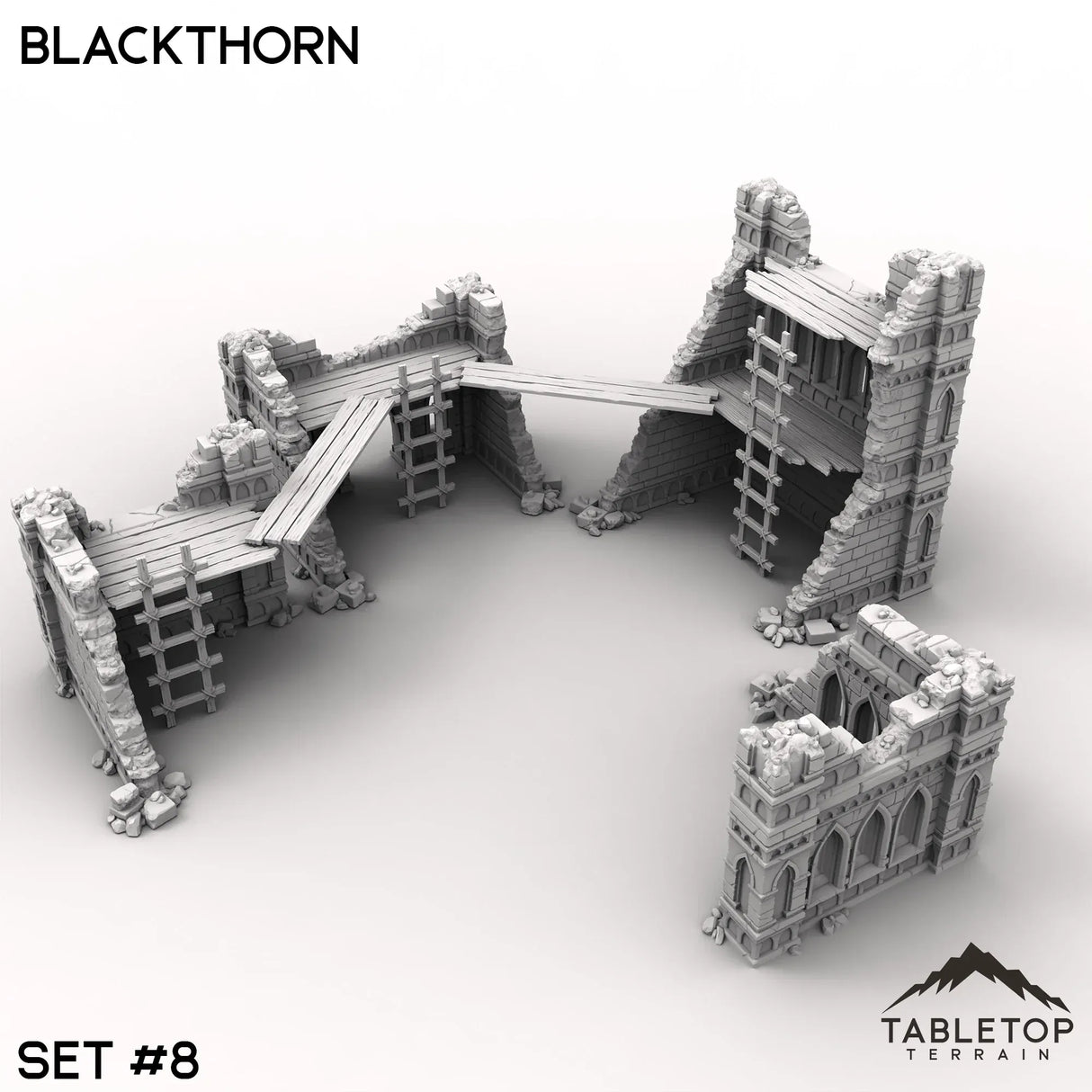 Tabletop Terrain Terrain Set 8 / 28/32mm Blackthorn
