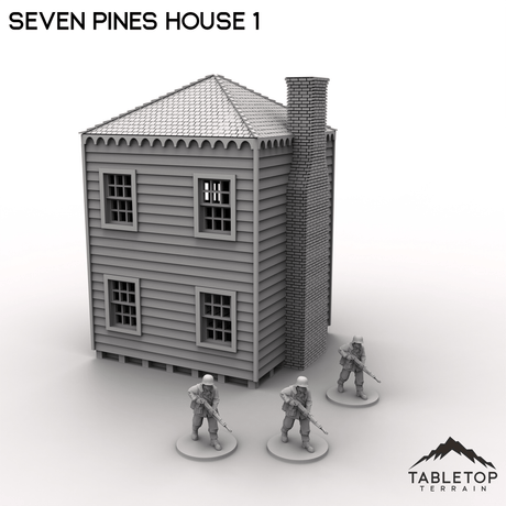 Tabletop Terrain Terrain Seven Pines House 1