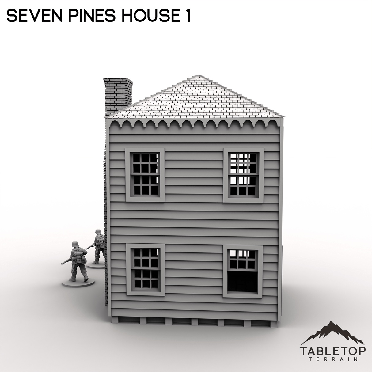 Tabletop Terrain Terrain Seven Pines House 1
