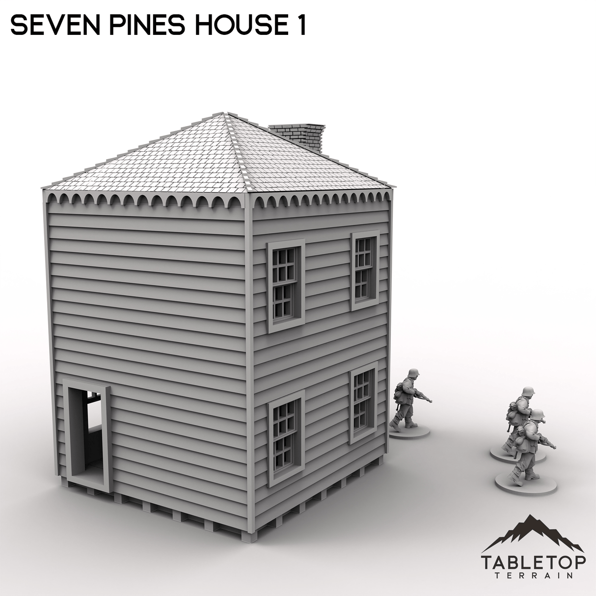 Tabletop Terrain Terrain Seven Pines House 1