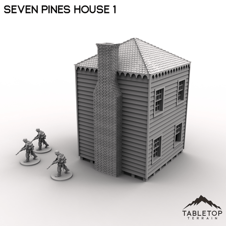 Tabletop Terrain Terrain Seven Pines House 1