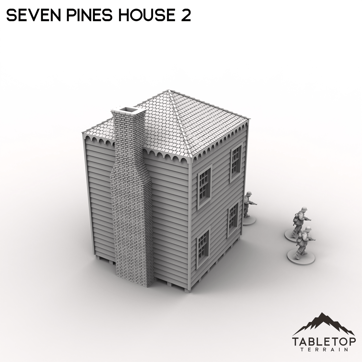 Tabletop Terrain Terrain Seven Pines House 2